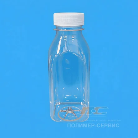 ПЭТ-тара 0,33 л. квадратная форма 100 шт.